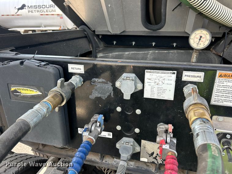 image for item ET3373 2017 Etnyre live bottom trailer