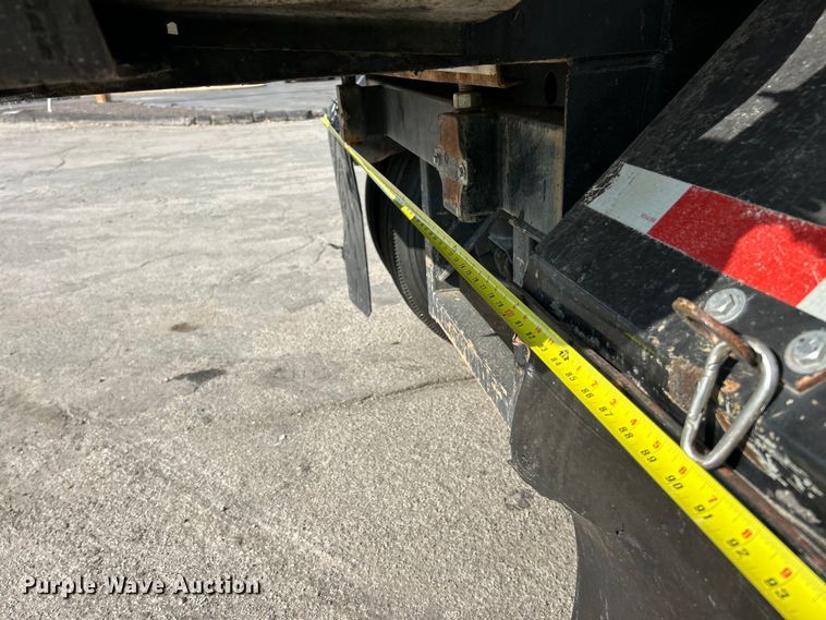 image for item ET3373 2017 Etnyre live bottom trailer