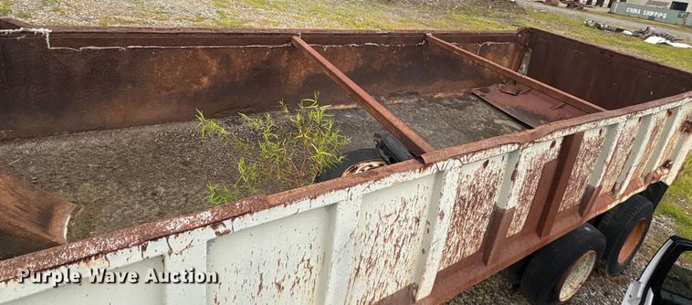 image for item ET7027 1985 HIBT End dump trailer