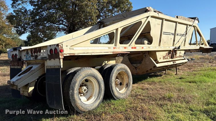 image for item ET7185 2006 Trail King TKBD22-402 bottom dump trailer