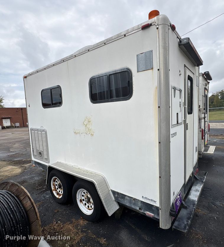 image for item ET8581 2003 Rollingstar Manufacturing Inc. fiber optic splicing trailer