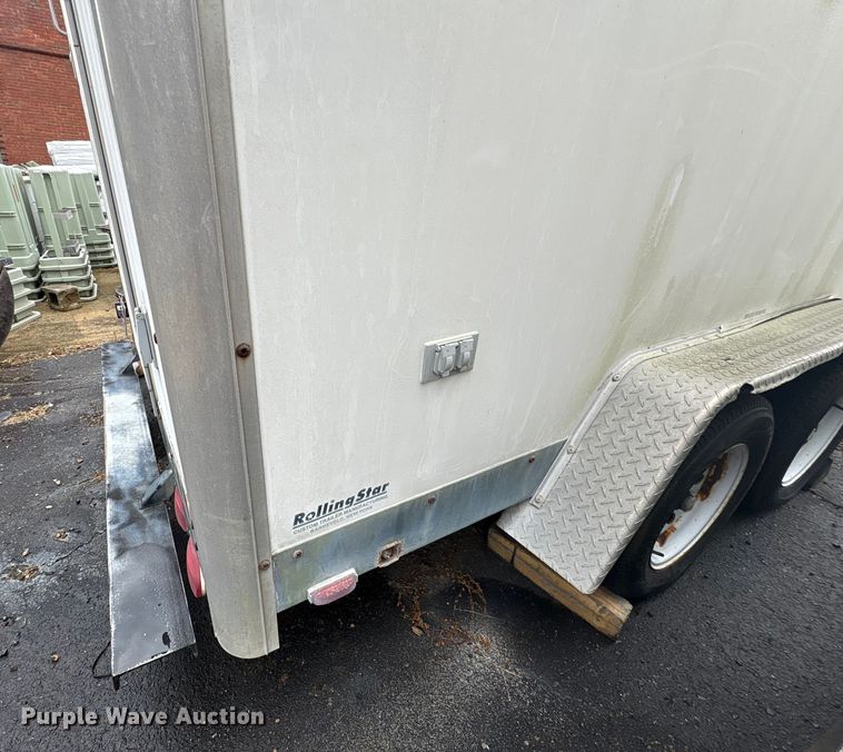 image for item ET8581 2003 Rollingstar Manufacturing Inc. fiber optic splicing trailer