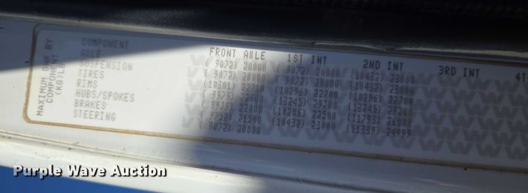 image for item EU3877 2005 Western Star 4900 semi truck