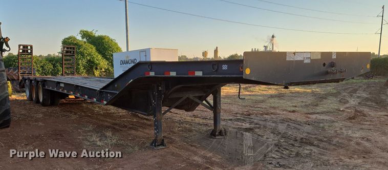 image for item EU3912 2013 Pitts Trailers drop deck equipment trailer