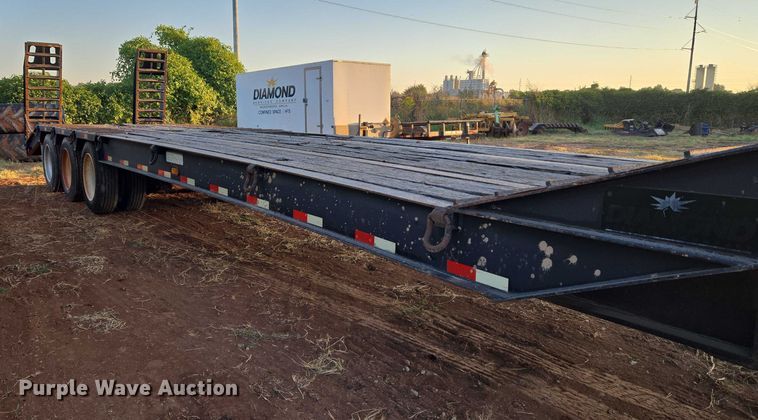 image for item EU3912 2013 Pitts Trailers drop deck equipment trailer