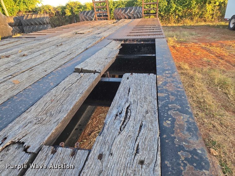 image for item EU3912 2013 Pitts Trailers drop deck equipment trailer