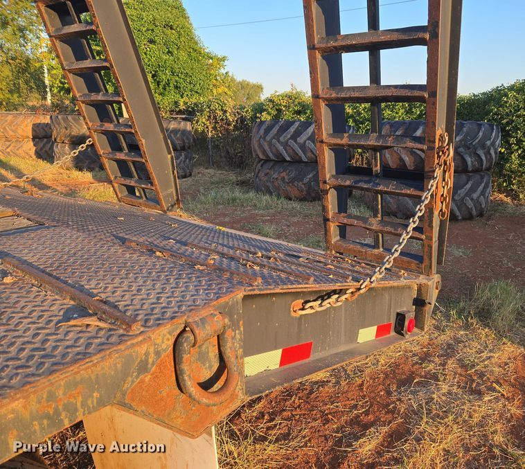 image for item EU3912 2013 Pitts Trailers drop deck equipment trailer