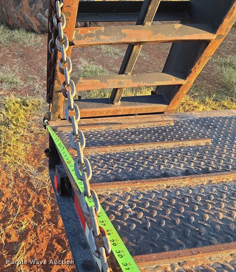 image for item EU3912 2013 Pitts Trailers drop deck equipment trailer