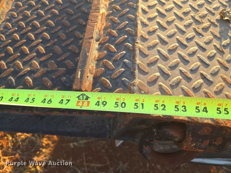 image for item EU3912 2013 Pitts Trailers drop deck equipment trailer