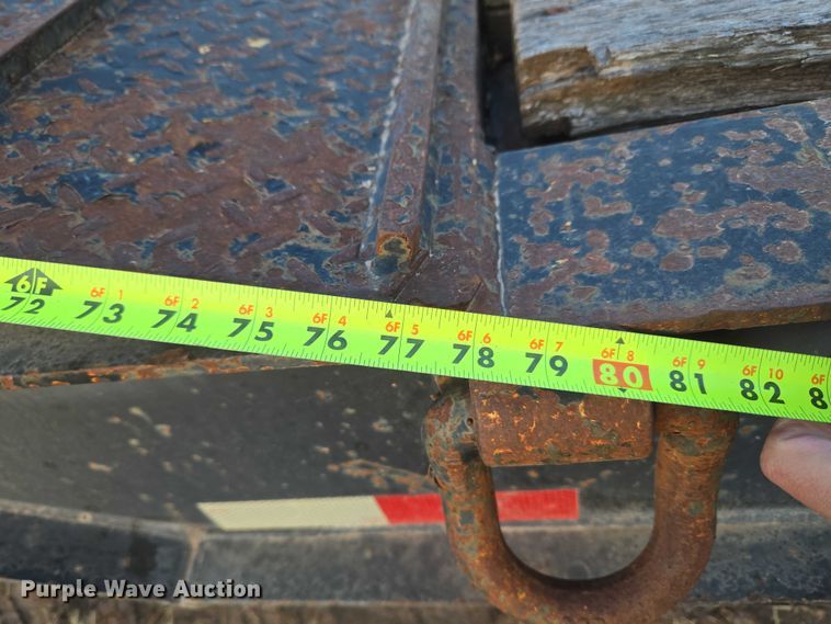 image for item EU3912 2013 Pitts Trailers drop deck equipment trailer