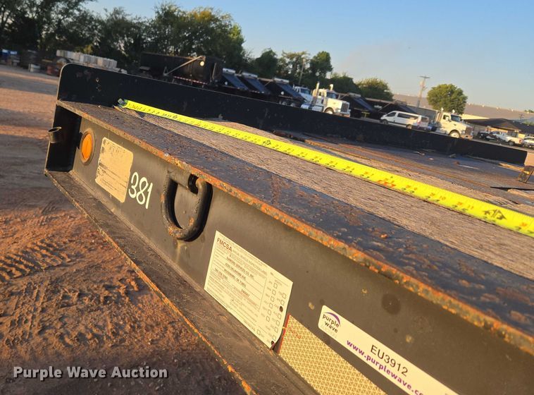 image for item EU3912 2013 Pitts Trailers drop deck equipment trailer