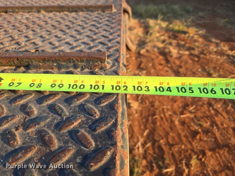 image for item EU3912 2013 Pitts Trailers drop deck equipment trailer