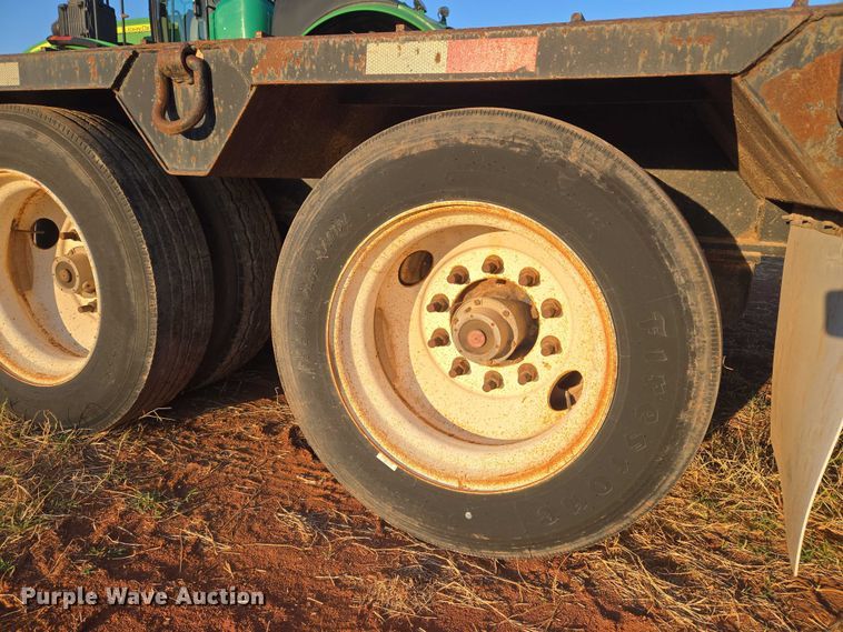 image for item EU3912 2013 Pitts Trailers drop deck equipment trailer