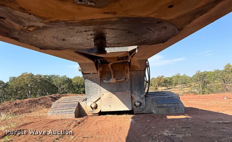 image for item EU5087 1990 Trail King TK100DGP-503 lowboy equipment trailer