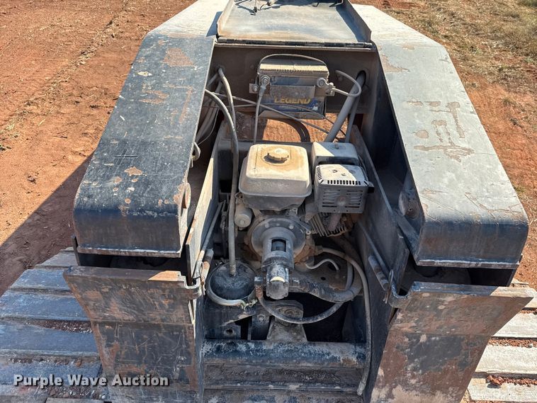 image for item EU5087 1990 Trail King TK100DGP-503 lowboy equipment trailer