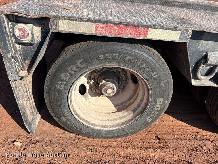 image for item EU5087 1990 Trail King TK100DGP-503 lowboy equipment trailer