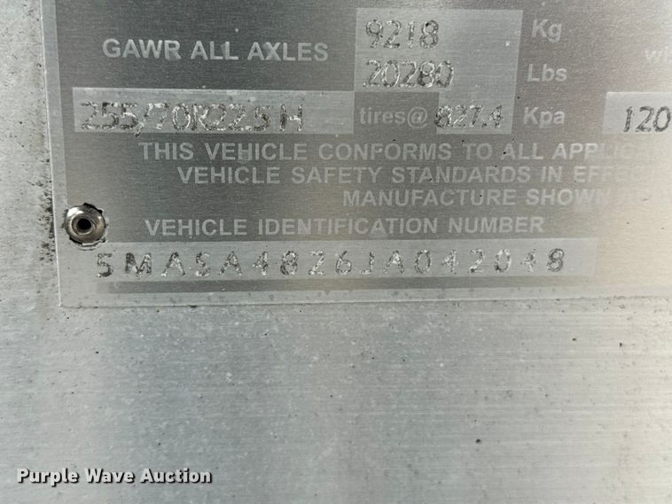 image for item EU6270 2018 Mac drop deck trailer