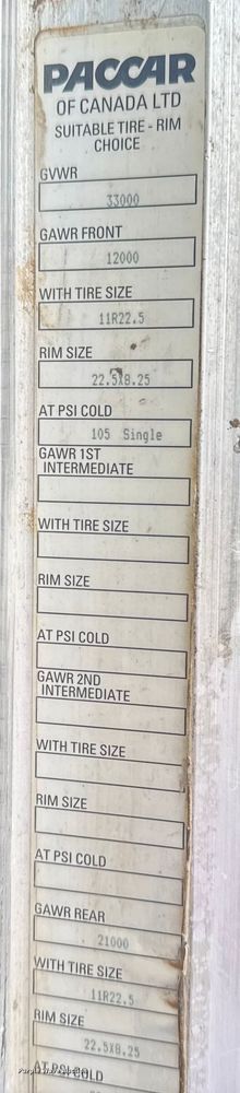 image for item NU9607 2014 Peterbilt 337 truck cab and chassis