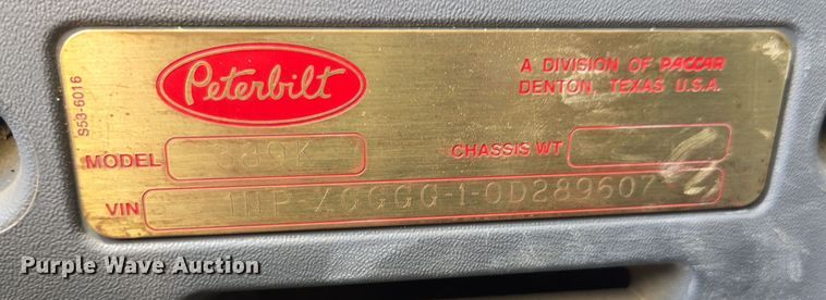 image for item YA0293 2014 Peterbilt 389 semi truck