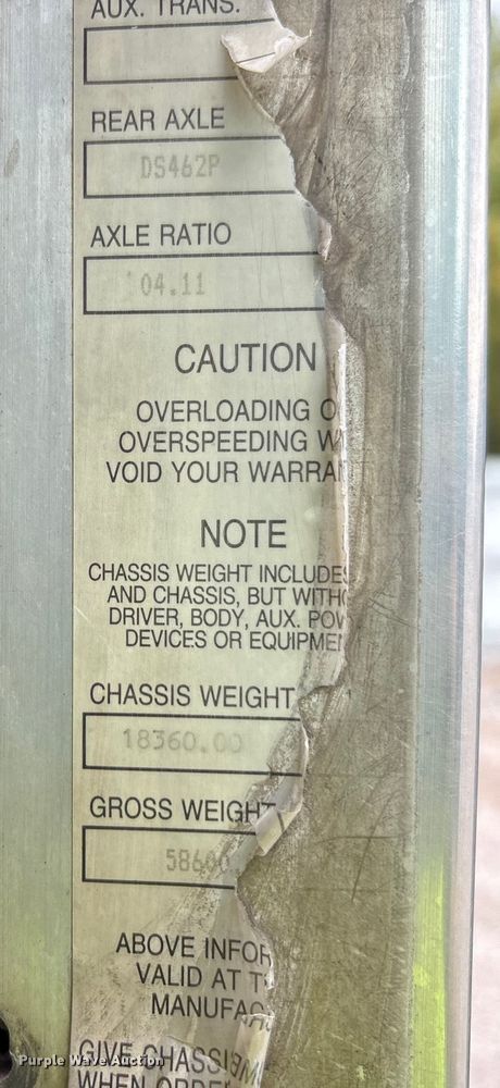 image for item YA0722 1999 Kenworth W900  semi truck