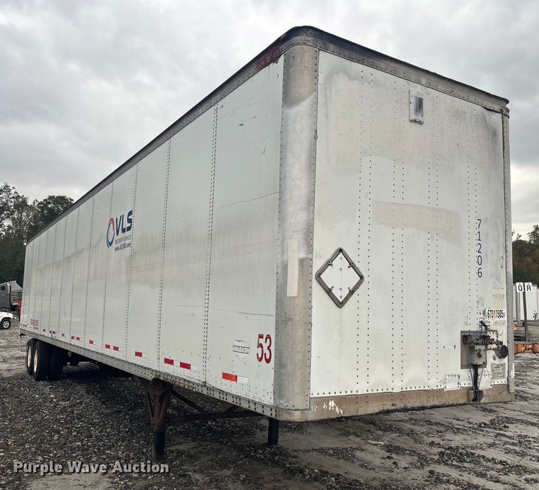 image for item YA0826 2006 Wabash DVCVHPC dry van trailer