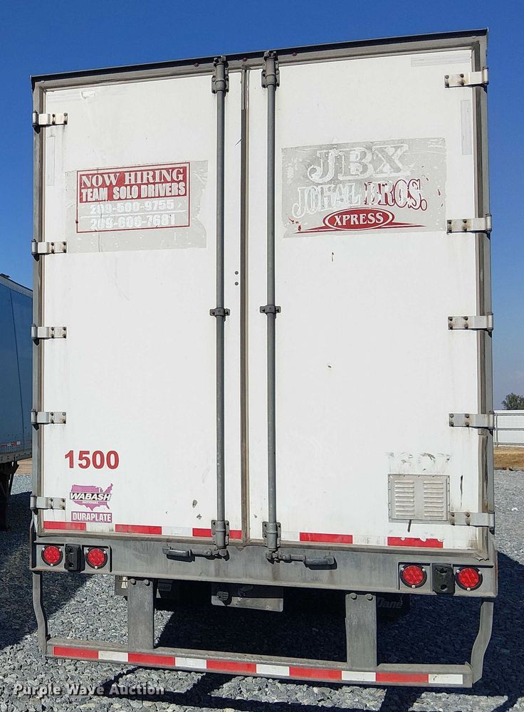 image for item YA1034 2018 Wabash DVCVHPC dry van trailer