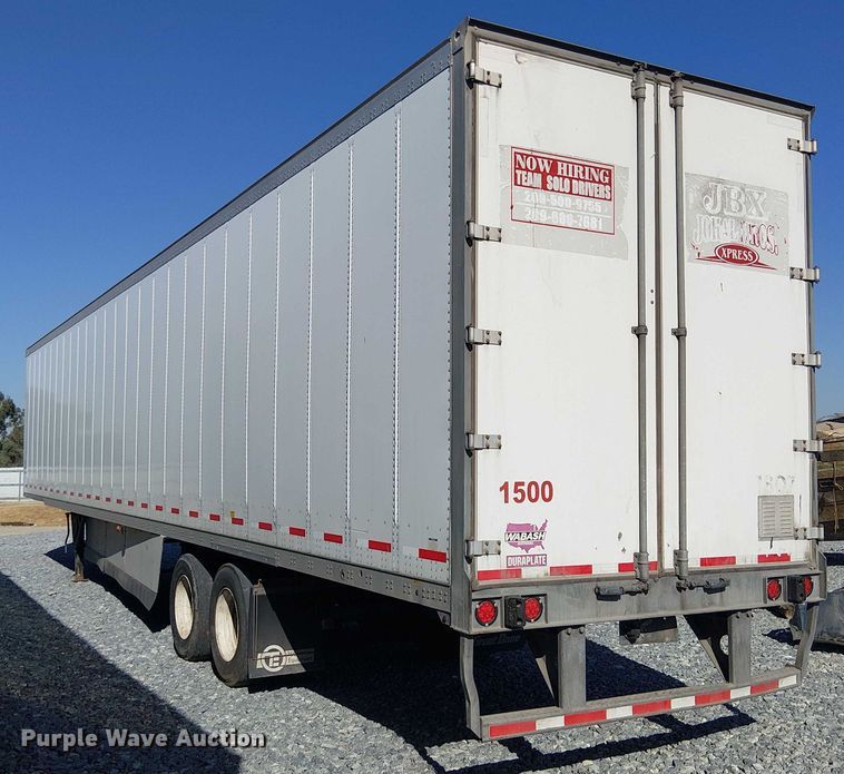 image for item YA1034 2018 Wabash DVCVHPC dry van trailer