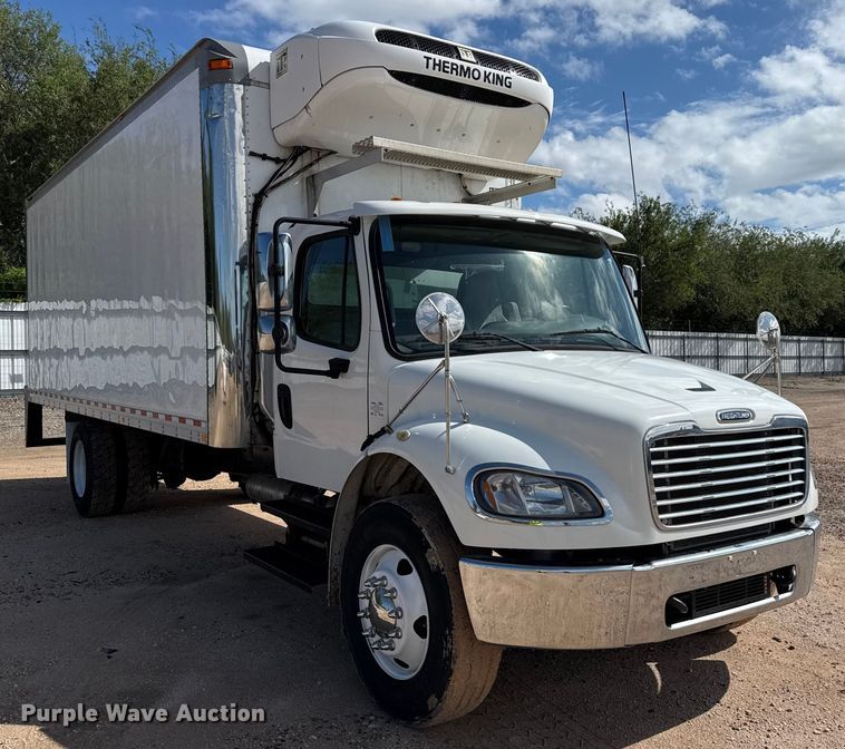 image for item YA1053 2017 Freightliner Business Class M2 refrigerated truck