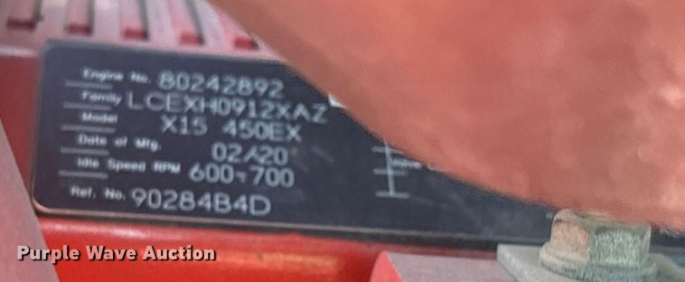 image for item YA1087 2021 International LT625 semi truck