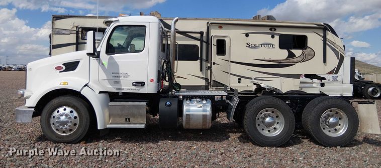 image for item YA1228 2024 Peterbilt 567 semi truck
