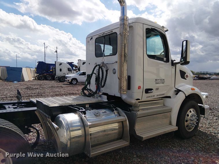 image for item YA1228 2024 Peterbilt 567 semi truck