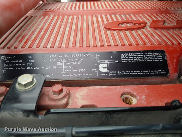 image for item YA1228 2024 Peterbilt 567 semi truck