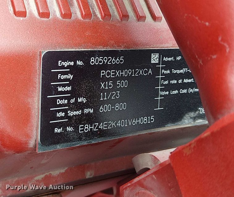 image for item YA1228 2024 Peterbilt 567 semi truck