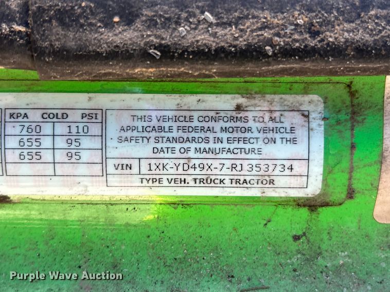 image for item YA1232 2024 Kenworth T680 semi truck