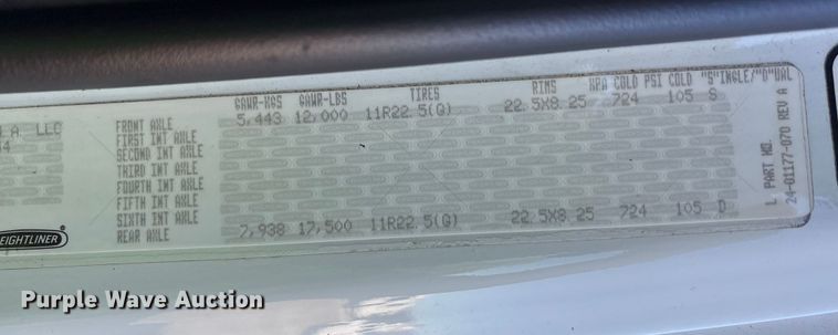 image for item YA1257 2016 Freightliner Business Class M2 forestry bucket truck