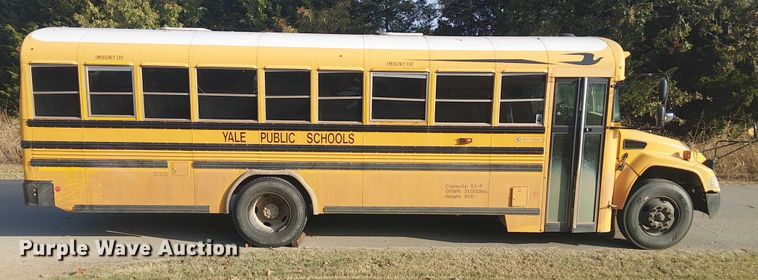 image for item DJ7851 2016 BlueBird Vison school bus