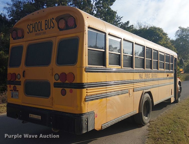 image for item DJ7851 2016 BlueBird Vison school bus