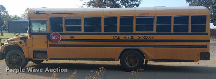 image for item DJ7851 2016 BlueBird Vison school bus