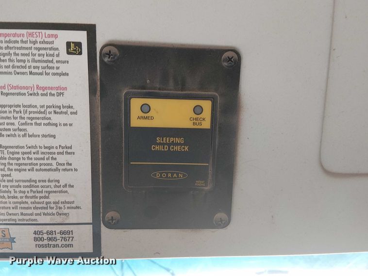 image for item DJ7851 2016 BlueBird Vison school bus