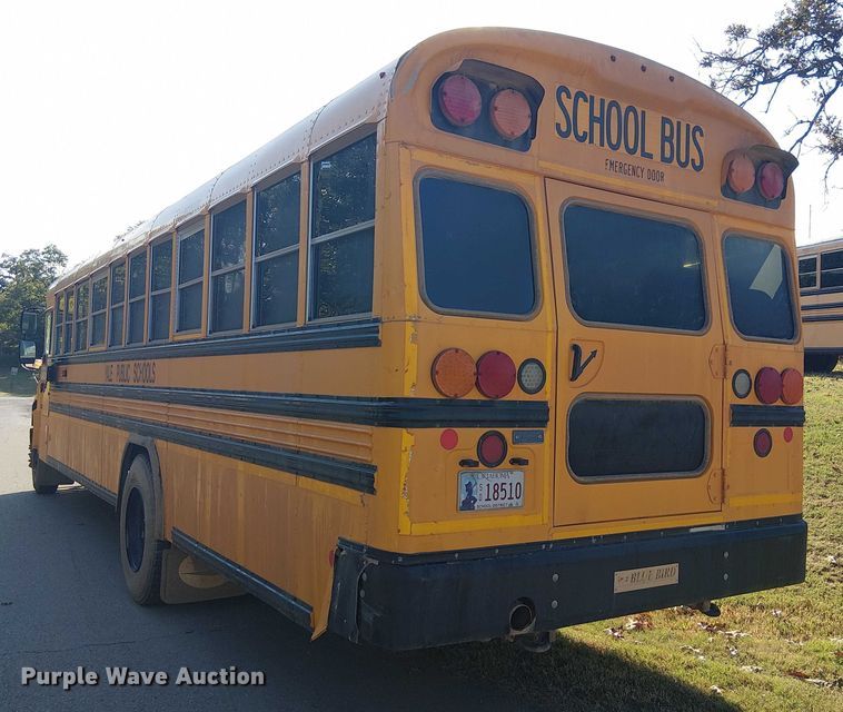 image for item DJ7852 2016 BlueBird Vison school bus
