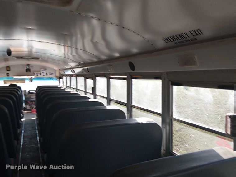 image for item DJ7852 2016 BlueBird Vison school bus