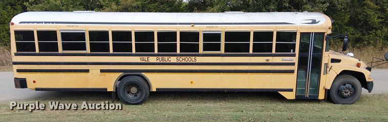 image for item DJ7853 2010 BlueBird Vison school bus