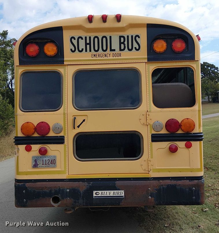 image for item DJ7853 2010 BlueBird Vison school bus