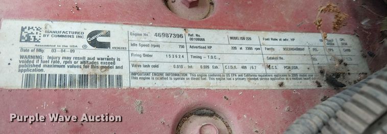 image for item DJ7853 2010 BlueBird Vison school bus