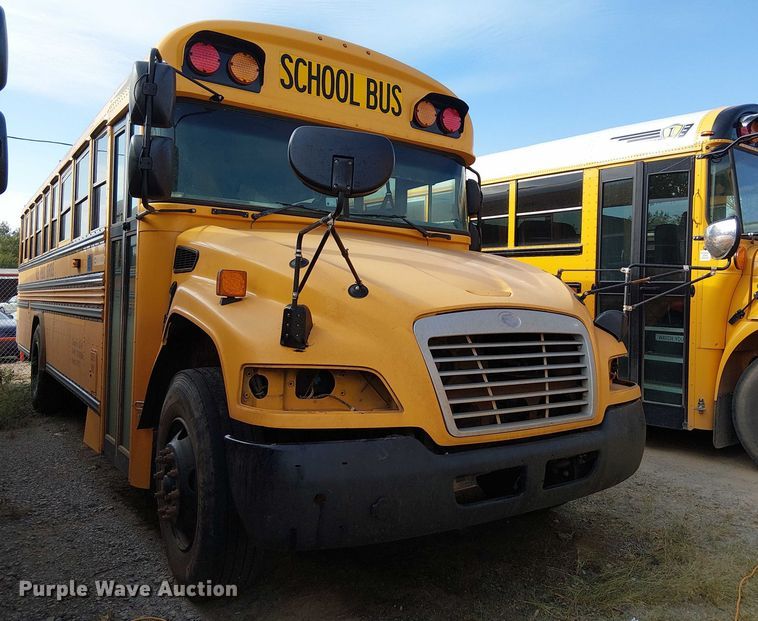 image for item DJ7854 2016 BlueBird Vision school bus