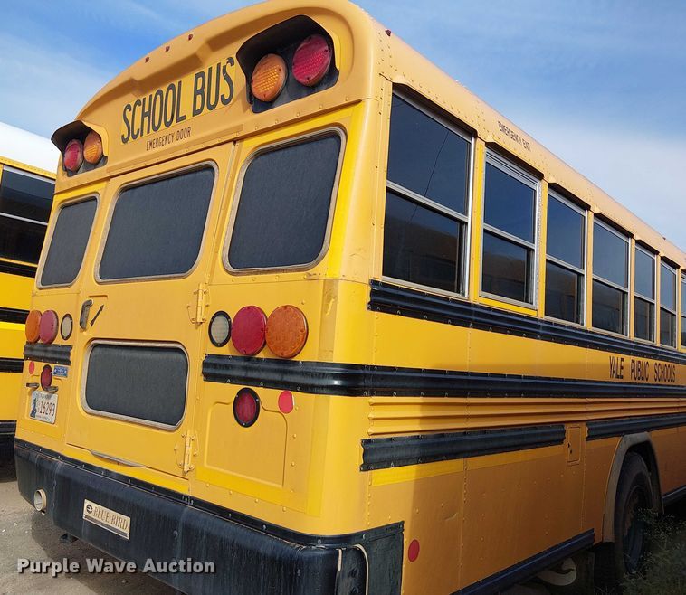 image for item DJ7854 2016 BlueBird Vision school bus