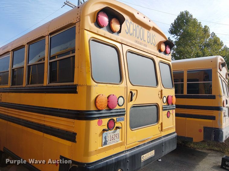 image for item DJ7854 2016 BlueBird Vision school bus