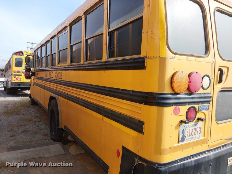 image for item DJ7854 2016 BlueBird Vision school bus