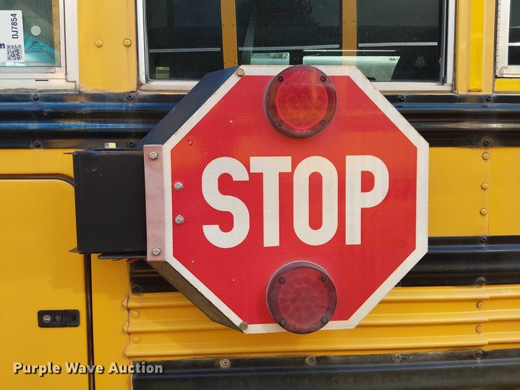 image for item DJ7854 2016 BlueBird Vision school bus