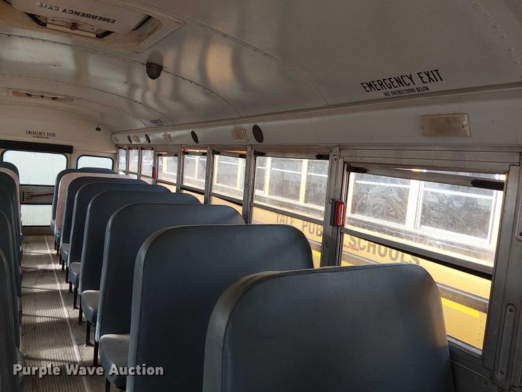 image for item DJ7854 2016 BlueBird Vision school bus